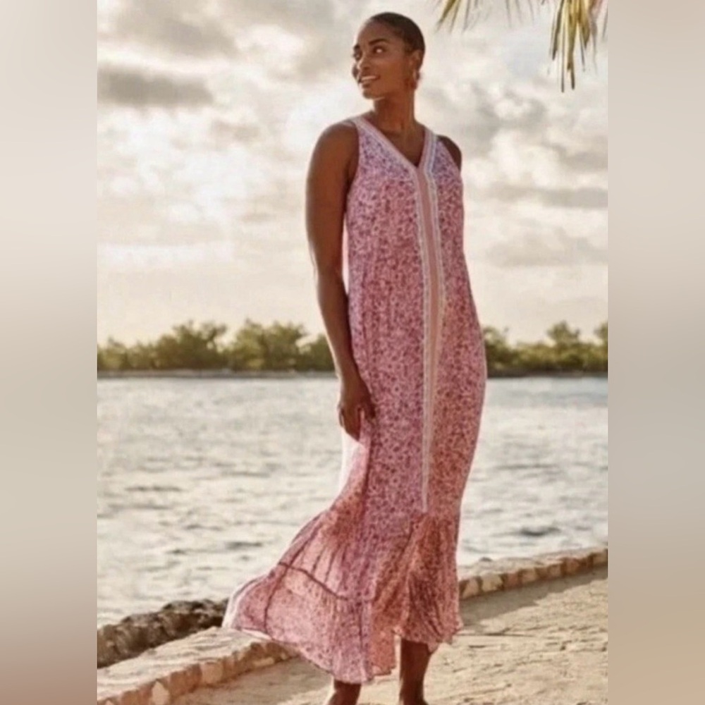 Link floral J. Jill maxi dress